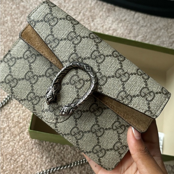 Gucci Handbags - Used Dionysus GG Supreme super mini bag